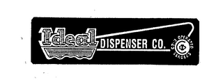 IDEAL DISPENSER CO. COIN OPERATED VENDERS logo