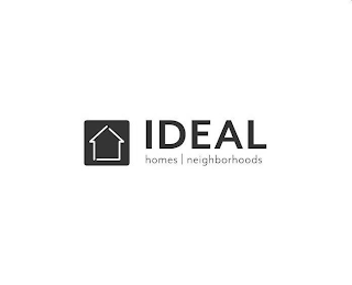 IDEAL HOMES NEIGHBORHOODS logo