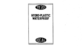 IDEAL HYDRO-PLASTIC WATER PROOF logo