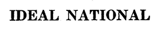 IDEAL NATIONAL logo