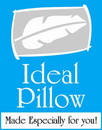 IDEAL PILLOW MADE ESPECIALLY FOR YOU! logo
