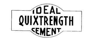 IDEAL QUIXTRENGTH CEMENT logo