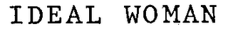 IDEAL WOMAN logo