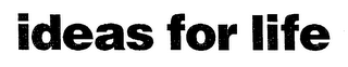 IDEAS FOR LIFE logo