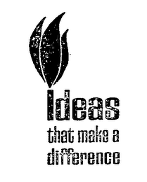 IDEAS THAT MAKE A DIFFERENCE logo