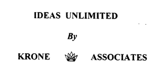 IDEAS UNLIMITED BY KRONE ASSOCIATES logo