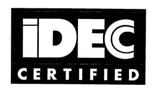 IDEC CERTIFIED logo