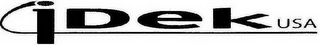 IDEK USA logo