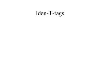 IDEN-T-TAGS logo