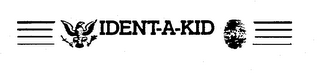 IDENT-A-KID logo