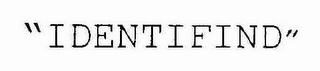 IDENTIFIND logo