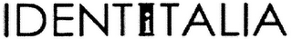 IDENTITALIA logo