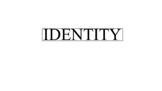 IDENTITY logo