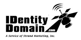 IDENTITY DOMAIN.COM A SERVICES OF STRAND MARKETING, INC. logo