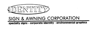 IDENTITY SIGN & AWNING CORPORATION logo