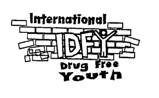 IDFY INTERNATIONAL DRUG FREE YOUTH logo