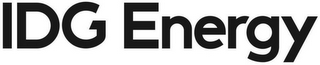 IDG ENERGY logo