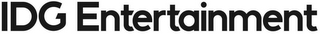 IDG ENTERTAINMENT logo