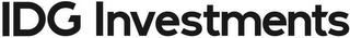 IDG INVESTMENTS logo