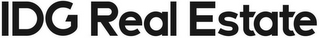 IDG REAL ESTATE logo