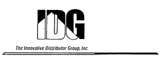 IDG THE INNOVATIVE DISTRIBUTOR GROUP, INC. logo