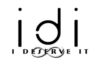 IDI I DESERVE IT logo