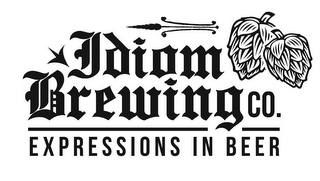 IDIOM BREWING CO. EXPRESSIONS IN BEER logo