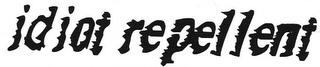 IDIOT REPELLENT logo
