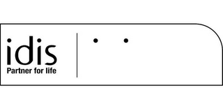 IDIS PARTNER FOR LIFE logo