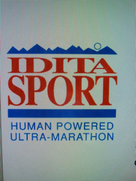 IDITA SPORT HUMAN POWERED ULTRA-MARATHON logo