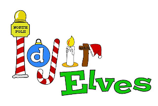 IDJIT ELVES NORTH POLE WORKSH logo
