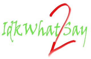 IDKWHAT2SAY logo