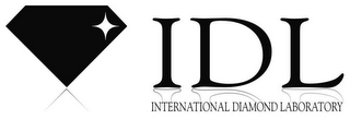 IDL INTERNATIONAL DIAMOND LABORATORY logo