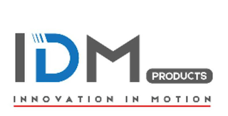 IDM PRODUCTS INNOVATION IN MOTION logo