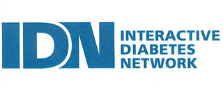 IDN INTERACTIVE DIABETES NETWORK logo