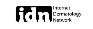 IDN INTERNET DERMATOLOGY NETWORK logo