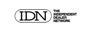 IDN THE INDEPENDENT DEALER NETWORK logo
