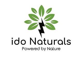 IDO NATURALS POWERED BY NATURE logo