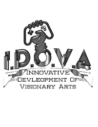 I.D.O.V.A INNOVATIVE DEVELOPMENT OF VISIONARY ARTS logo