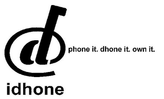 IDPHONE PHONE IT. DHONE IT. OWN IT. logo