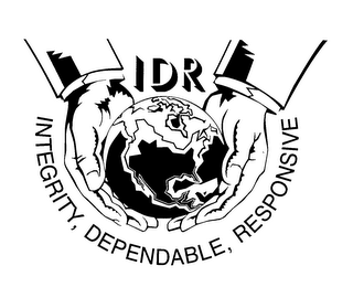 IDR INTEGRITY, DEPENDABLE, RESPONSIVE logo