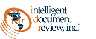 IDR INTELLIGENT DOCUMENT REVIEW, INC. logo