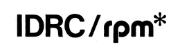 IDRC/RPM* logo