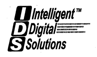 IDS INTELLIGENT DIGITAL SOLUTIONS logo