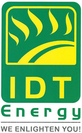 IDT ENERGY WE ENLIGHTEN YOU! logo