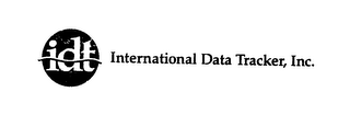 IDT INTERNATIONAL DATA TRACKER, INC. logo