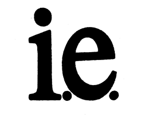 I.E. logo