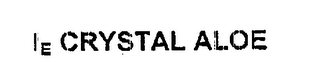 IE CRYSTAL ALOE logo