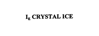 IE CRYSTAL ICE logo