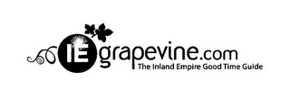 IE GRAPEVINE.COM THE INLAND EMPIRE GOOD TIME GUIDE logo